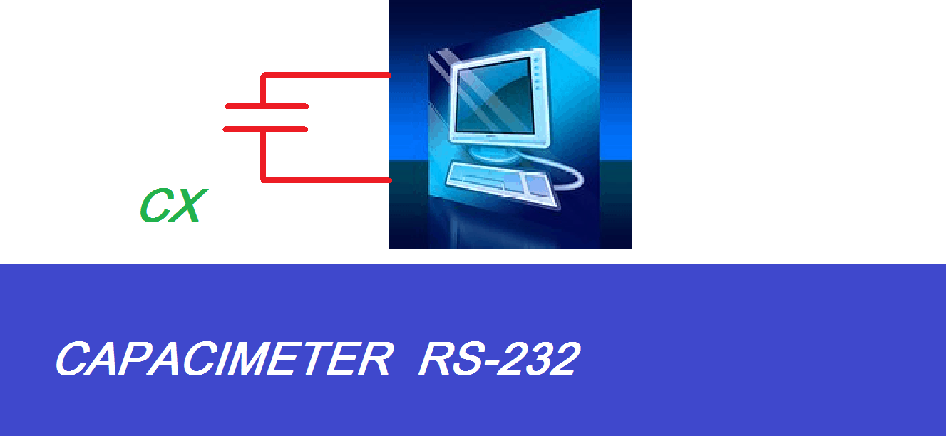 CAPACÍMETRO USANDO PORTA SERIAL DO PC (EXPERIMENTAL) – COM PIC 12F675 (REF 159)
