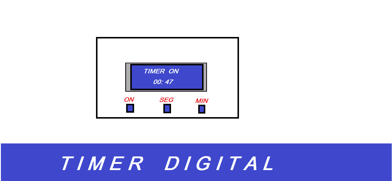 FAÇA UM TIMER PROGRAMÁVEL – COM PIC 16F628A E DISPLAY LCD 16X2 (REF188)
