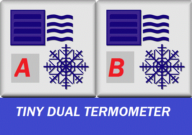 TINY_DUAL_TERMOMETER – TERMÔMETRO DUPLO C/ PIC 12F675 E DS18B20 (REF274)