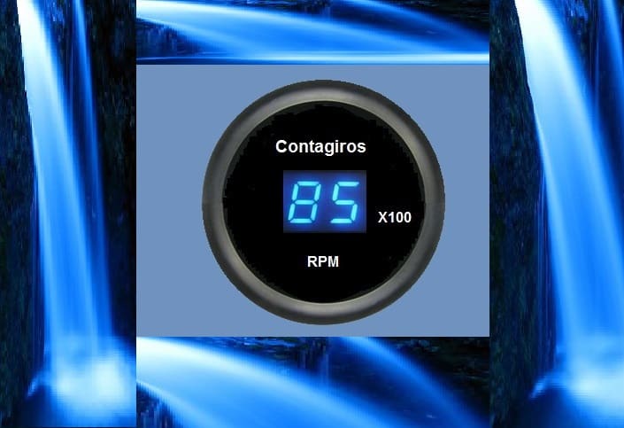 CONTAGIROS P/ MOTOS – C/ ATTINY2313 (REF309)